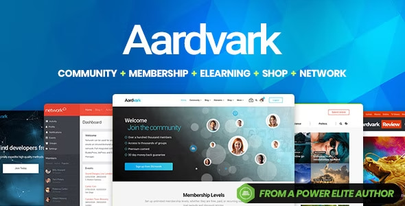 Aardvark Theme – Community, Membership, BuddyPress Theme 4.6.3