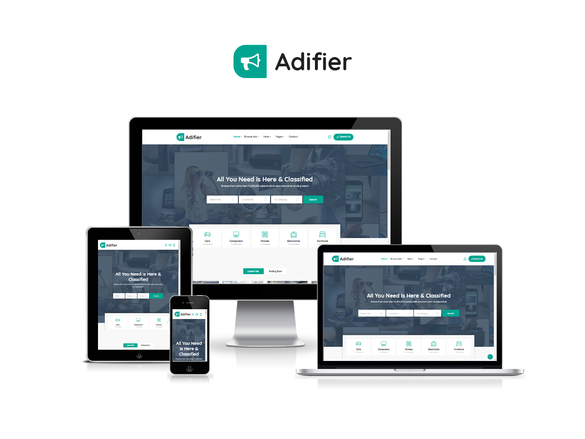 Adifier Theme – Classified Ads WordPress Theme 3.9.8
